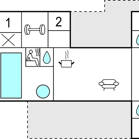 בית נופש Amazing In With Kitchen